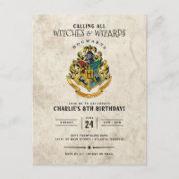 Aniversário do Brasão de Hogwarts Harry Potter