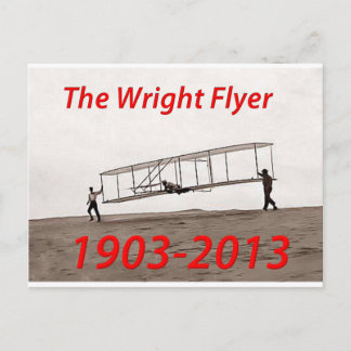 Cartão Postal Aniversário do Wright Flyer (1903-2013)