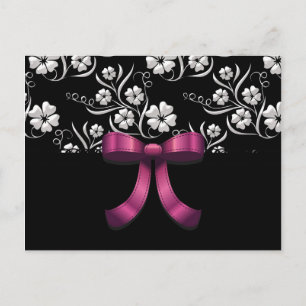 Cartão Postal Aniversário elegante feito sob encomenda do doce