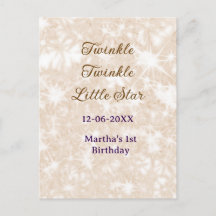 Aniversário estrela brilhante brilho marrom