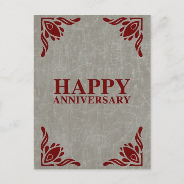 Cartão Postal aniversário feliz (Frente)