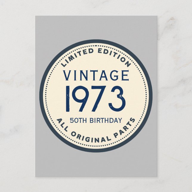 CARTÃO POSTAL ANIVERSÁRIO PERSONALIZADO SIMPLES (Frente)