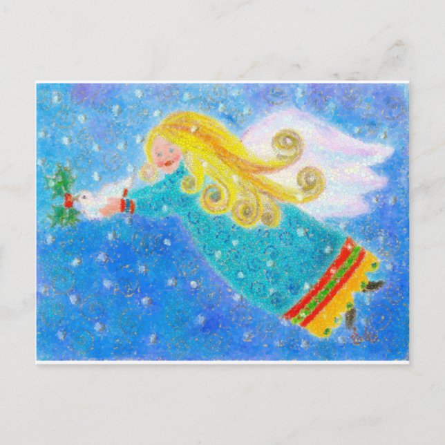 Cartão Postal anjo (Frente)