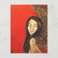 Cartão postal Anjo Antigo