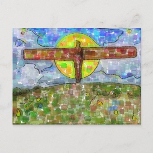 Cartão Postal anjo (aquarela) (Frente)