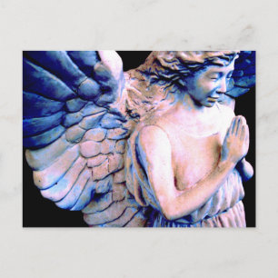 Cartão Postal Anjo Azul