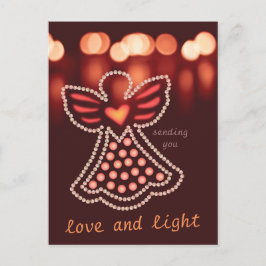 Cartão Postal Anjo Compaixão por Amor e Luz CC0125