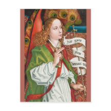 Anjo da Anunciação de Schongauer CC1182 altar de O