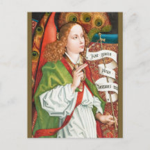 Anjo de Anunciação Schongauer CC1184 altar Anormal