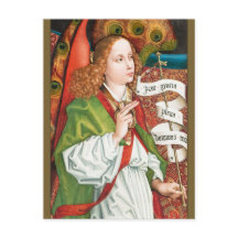 Anjo de Anunciação Schongauer CC1184 altar Anormal