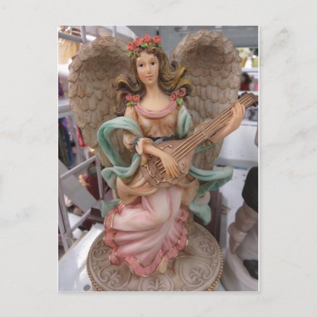 Cartão Postal Anjo de Aperfeiçoamento (Frente)