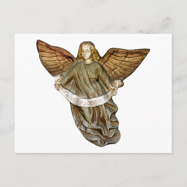 Cartão Postal Anjo de Ouro (Frente)