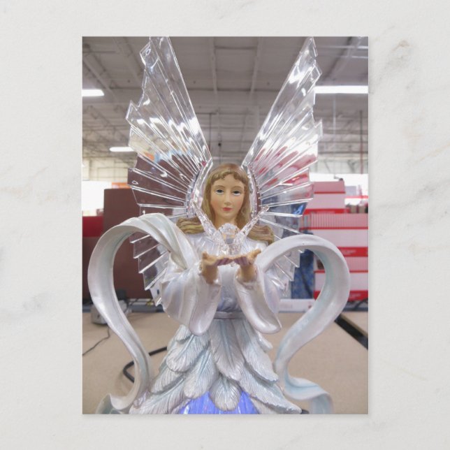 Cartão Postal Anjo Decorativo (Frente)