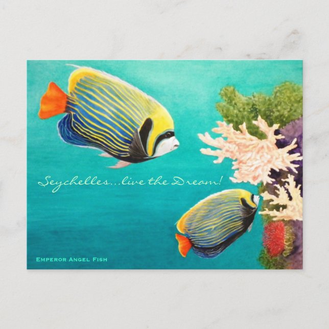 Cartão Postal Anjo do imperador (Frente)