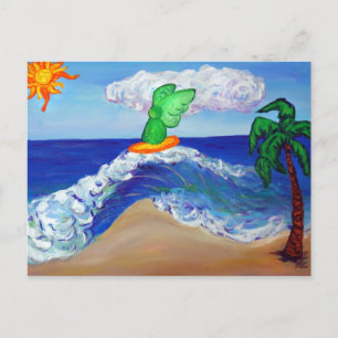 Cartão postal Anjo do Surfe