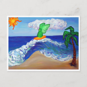Cartão postal Anjo do Surfe