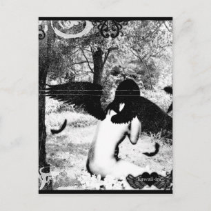 Cartão Postal Anjo Escuro