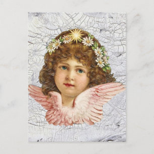 Cartão Postal Anjo estalado