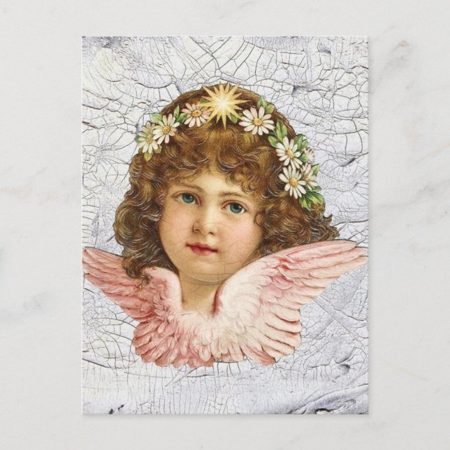 Cartão Postal Anjo estalado (Frente)