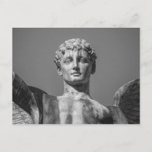 Cartão Postal Anjo, Memorial Nacional de Guerra Galês. Cardiff