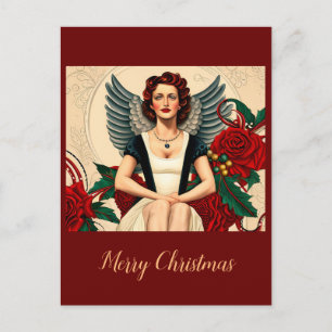 Cartão Postal Anjo Natal de 1940