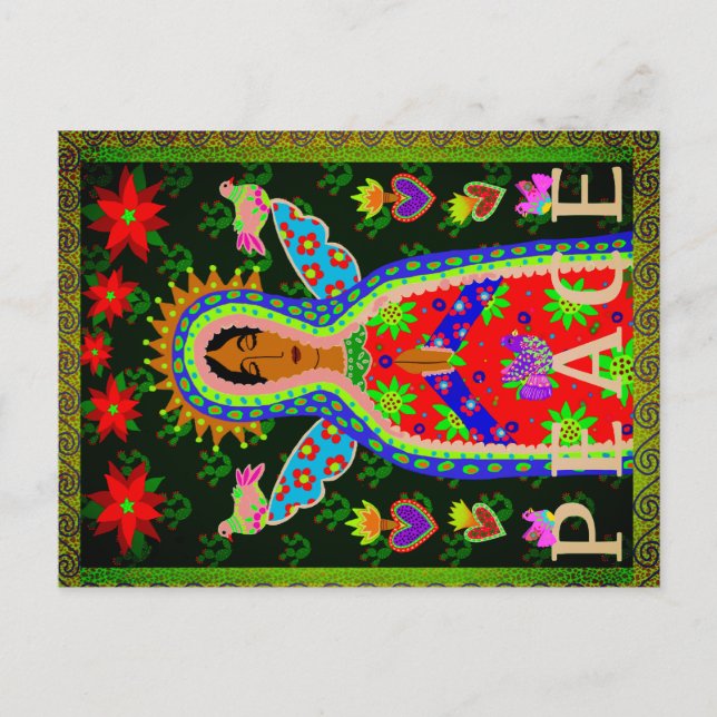 Cartão Postal Anjo Sudoeste da Paz  (Frente)