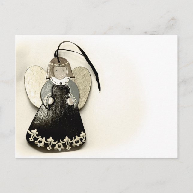 Cartão Postal Anjo velho (Frente)