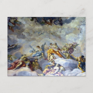 Cartão Postal anjos afrescos