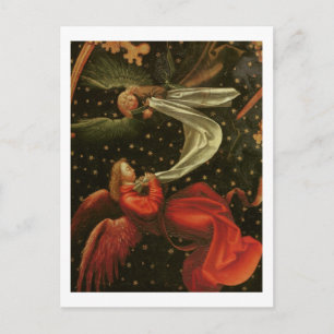 Cartão Postal Anjos, Hans Holbein Arte Fina Vintage Renascimento