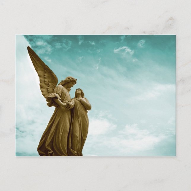 Cartão Postal Anjos no Céu (Frente)