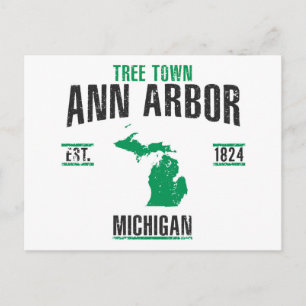 Cartão Postal Ann Arbor