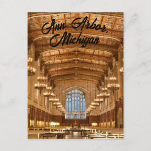 Cartão Postal Ann Arbor, Cartão-postal Michigan