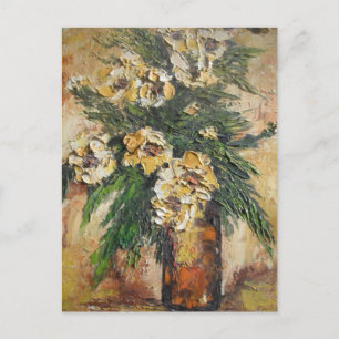 Cartão Postal Ann Hayes Pintura Flores Amarelas em