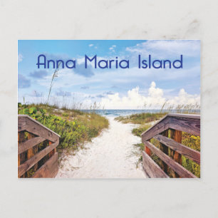 Cartão Postal Anna Maria Island Florida Bradenton Beach