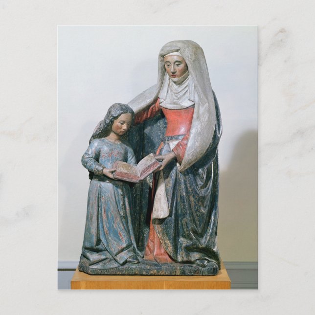 Cartão Postal Anne e a Virgem, 1500-30 (Frente)