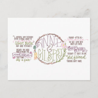 Cartão Postal Anne & Gilbert