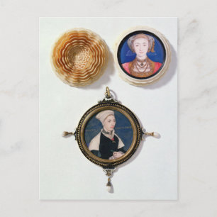 Cartão Postal Anne of Cleves , 1539 e Jane Small