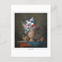 Anne Vallayer-Coster nº 5 - Cartão-postal de arte