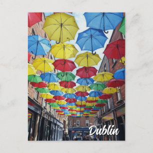 Cartão Postal Anne's Lane Dublin Ireland Viagem