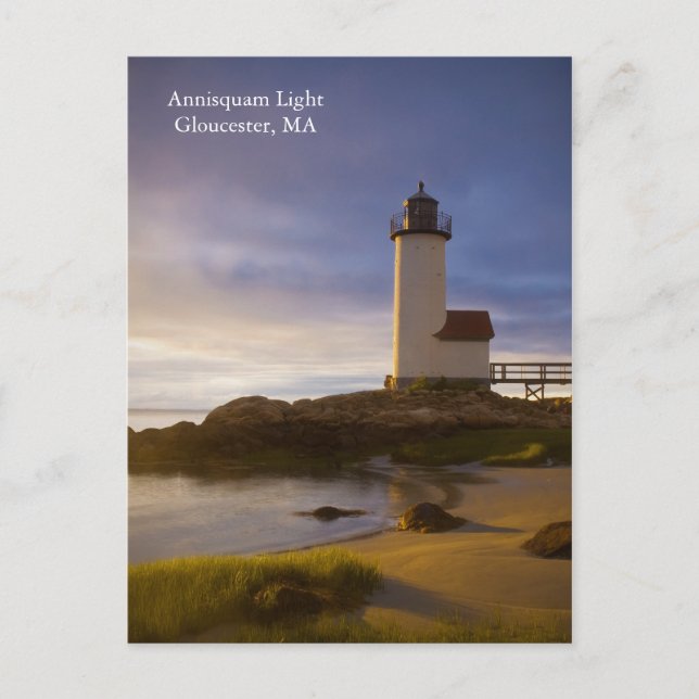 Cartão Postal Annisquam Gloucester claro, MÃES (Frente)
