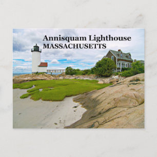 Cartão Postal Annisquam Lighthouse, Massachusetts Postcard