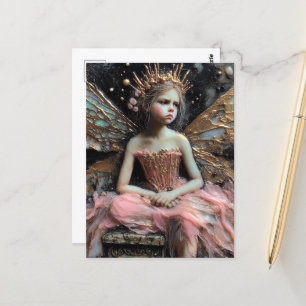 Cartão Postal Annoyed Fairy Princess