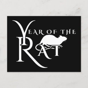 Cartão Postal Ano do rato