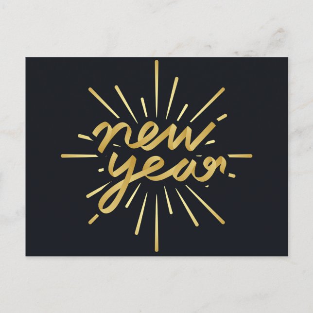 Cartão Postal Ano Novo (Frente)