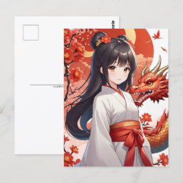 Cartão Postal Ano Novo Lunar Chinês do Dragão, Pós-Travessia