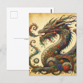 Cartão Postal Ano Novo Lunar Chinês do Dragão, Pós-Travessia