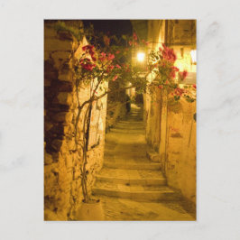 Cartão Postal ano syros à noite