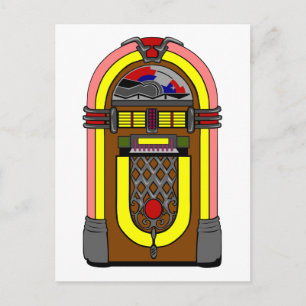 Cartão Postal Anos 50 Jukebox