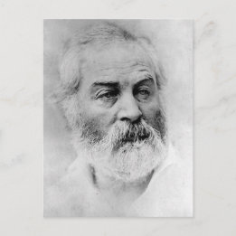 Cartão Postal Anos da Guerra Civil de Walt Whitman Idade 44
