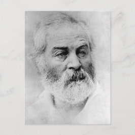 Cartão Postal Anos da Guerra Civil de Walt Whitman Idade 44